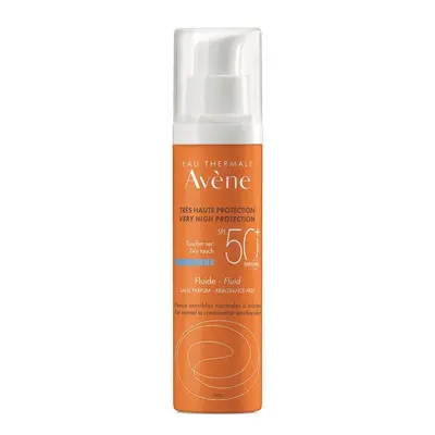 Crema solare fluida senza profumo SPF 50+, 50 ml, Avene