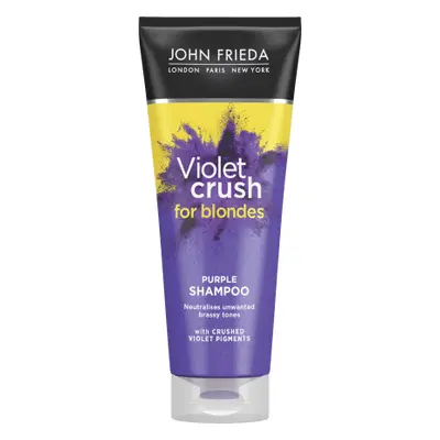 John Frieda Violet crush shampoo per capelli biondi, 250 ml