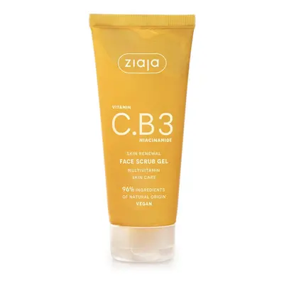 Gel viso esfoliante alla vitamina C.B3 Niacinamide, 100 ml, Ziaja