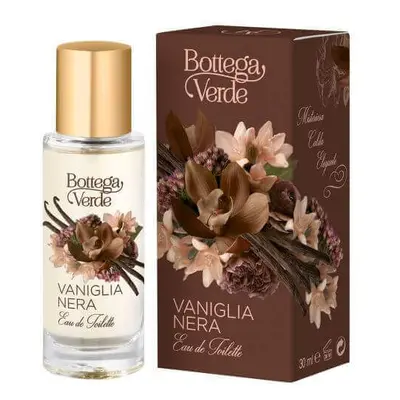 Eau de toilette all'aroma di vaniglia nera, 30 ml, Bottega Verde