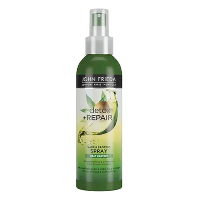 Spray riparatore Detox+Repair per capelli danneggiati, 200 ml, John Frieda