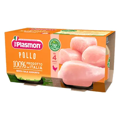 Plasmon Omogeneizzato Pollo 80gx2 Pezzi