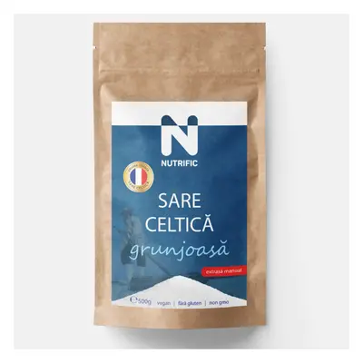 Sale celtico grosso, estratto manualmente, 500gr, Nutrific