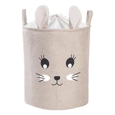 Cesto portagiochi pieghevole con coulisse, 63L, Rabbit, Sipo