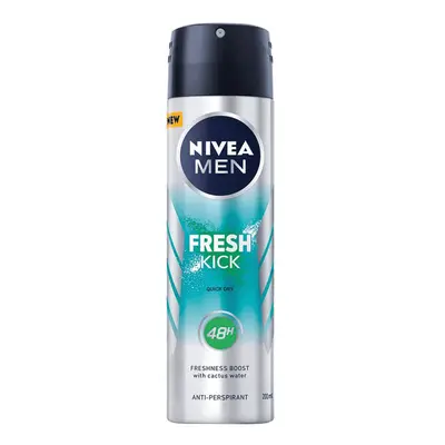 Deodorante spray Fresh Kick per uomo, 150 ml, Nivea