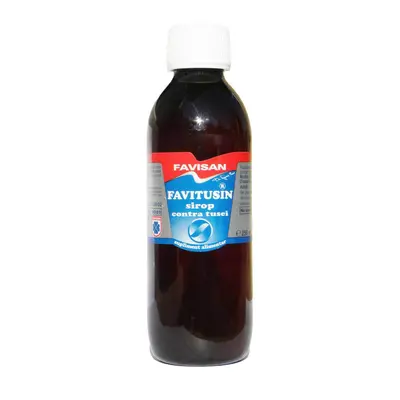 Sciroppo per la tosse Favitusin, 250 ml, Favisan