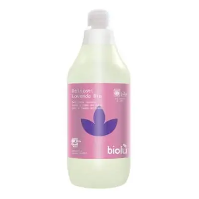 Detersivo liquido biologico per bucato delicato, Lavanda, 1000 ml, Biolu