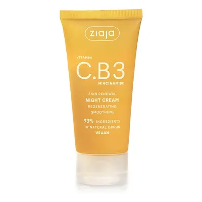 Crema notte alla vitamina C.B3 niacinamide, 50 ml, Ziaja