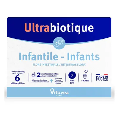 Ultrabiotique Probiotico per neonati, 7 bustine, Vitavea Sante