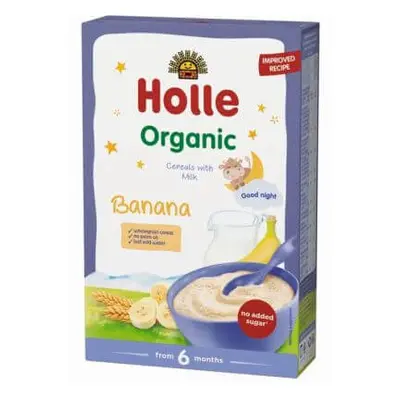 Cereali con latte e banana, 6+ mesi, 250 g, Holle