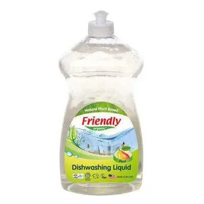 Detersivo liquido per biberon e stoviglie con essenza naturale di pera biologica, 739 ml, Friend