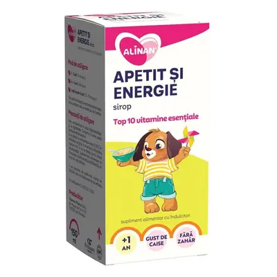 Sciroppo per l'appetito e l'energia, 150 ml, Alinan