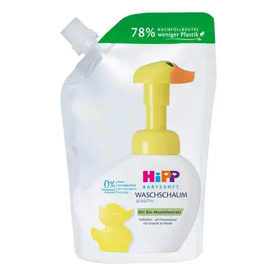 BabySanft Detergente schiumoso di ricambio, 250 ml, Hipp