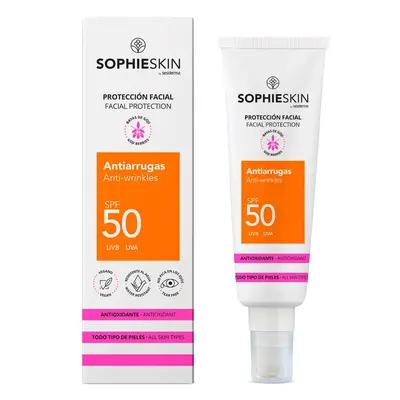 Crema solare antirughe SPF 50 Protezione del viso, 50 ml, Sophieskin