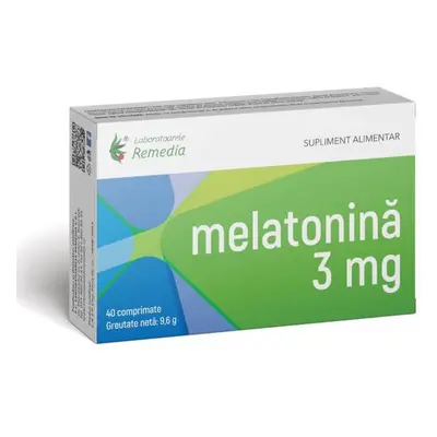 Melatonina, 3 mg, 40 compresse, Remedia