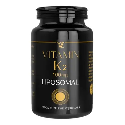 Vitamina K2 liposomiale, 100 mcg, 30 capsule vegetali, Vio Nutri Lab