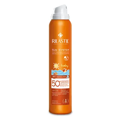 Sun System Baby Spray Trasparente Wet Skin SPF50+ Rilastil® 200ml