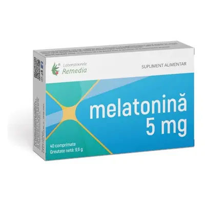 Melatonina 5 mg, 40 compresse, Remedia