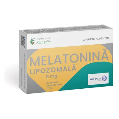 Melatonina liposomiale, 5 mg, 30 capsule, Remedia