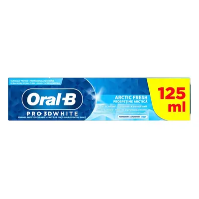 Dentifricio Pro 3D White Arctic Fresh, 125 ml, Oral-B