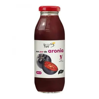 Succo di aronia senza edulcoranti Bun de Tot, 300 ml, Dacia Plant