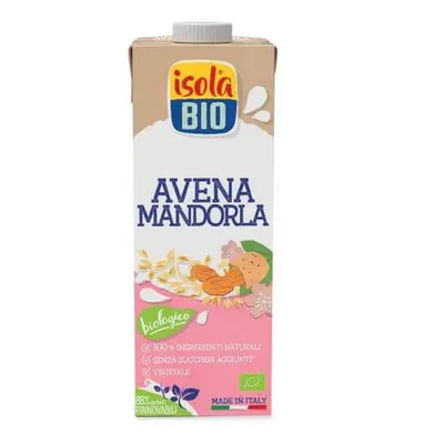 Bevanda ecologica di avena e mandorle, 1L, Isola Bio