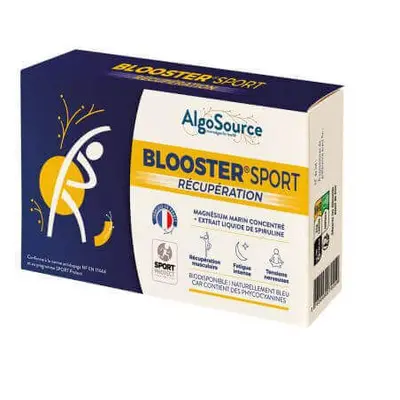 Preparazione sportiva Blooster, 5 bottiglie, Algosource