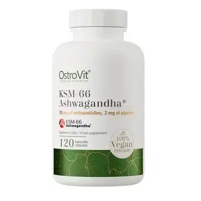 Ashwagandha KSM-66, 120 capsule, OstroVit