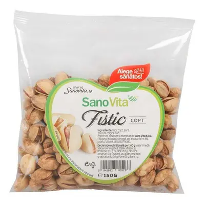 Pistacchi al forno e salati, 150 g, Sanovita