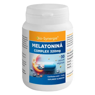 Complesso di melatonina, 320 mg, 30 capsule, Bio Synergie