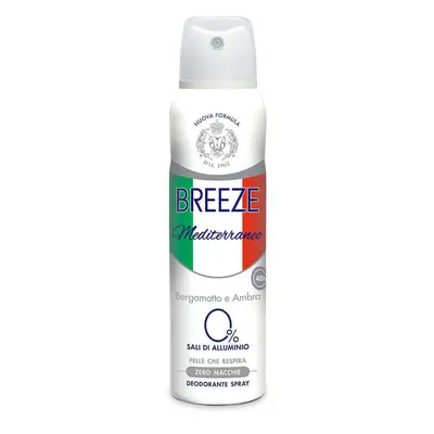 Deodorante spray senza alluminio Mediterraneo, 150 ml, Breeze