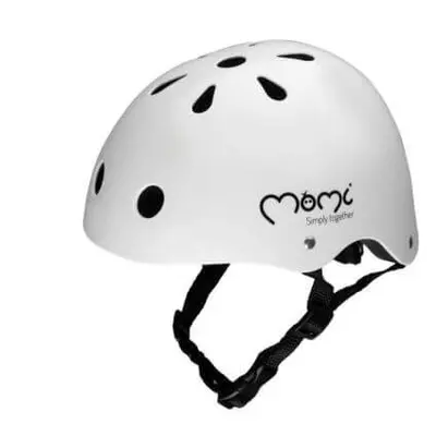 Casco da bicicletta per bambini, White Mat, Momi