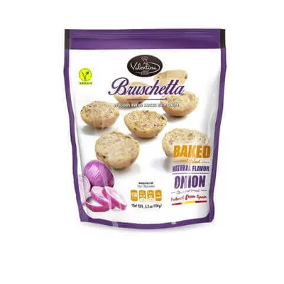 Pane al forno con cipolle, 150g, Valentina Snacks