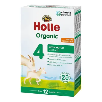 Latte di capra biologico in polvere Formula 4 per neonati, da 12 mesi, 400 gr, Holle