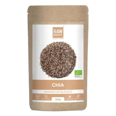 Semi di chia biologici, 200 g, RawBoost