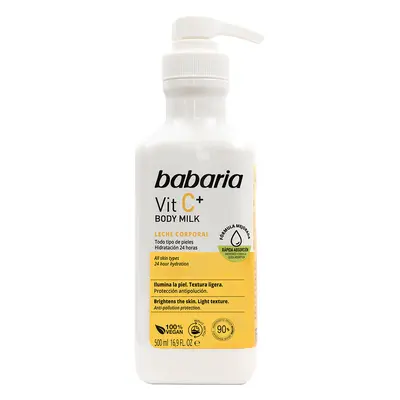 Babaria Latte per il corpo con vitamina C, 500 ml