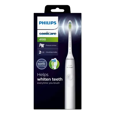 Spazzolino elettrico 4100 Bianco, 1 pezzo, Philips Sonicare