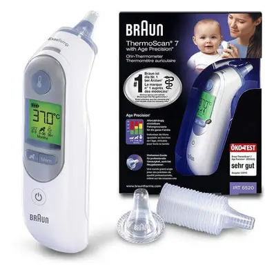 Termometro auricolare con precisione dell'età, Termoscan 7, TOW004690, Braun