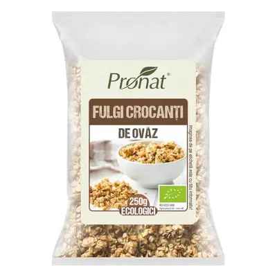 Fiocchi d'avena biologici croccanti, 250 g, Pronat