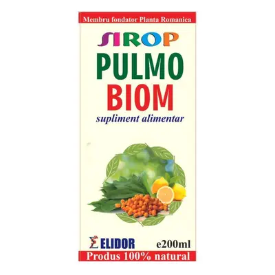 Sciroppo Pulmo Biom, 200 ml, Elidior