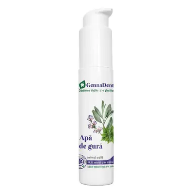 Collutorio con salvia e argilla GennaDent, 45 ml, Vivanatura