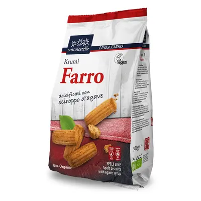 Biscotti vegani di farina ecologica Spelta Krumi, 300 g, Sottolestelle