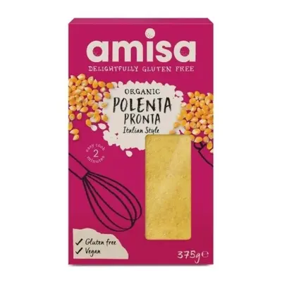 Farina di mais bio senza glutine, 375 g, Amisa