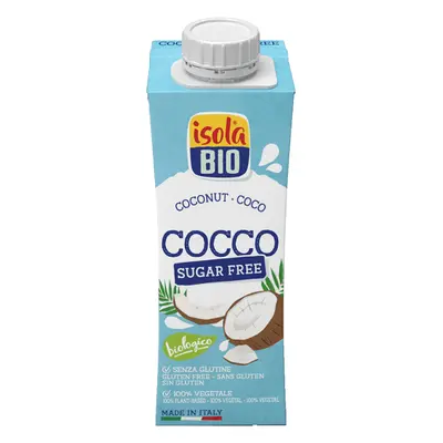 Bevanda al cocco bio senza zucchero, 250 ml, Isola