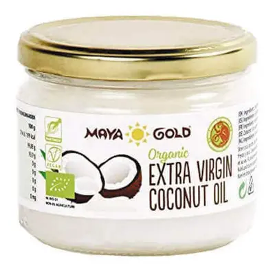 Olio di cocco extra vergine biologico, 280 ml, Maya Gold