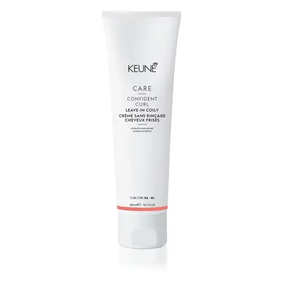 Crema Leave-in per capelli molto crespi Leave-in Coily Confident Curl Care, 300 ml, Keune