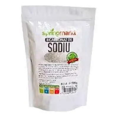 Bicarbonato di sodio alimentare, 500 g, Spring Markt