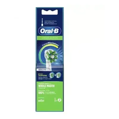 Testine di ricambio per spazzolino elettrico CrossAction, EB50-4, 2 pezzi, Oral-B