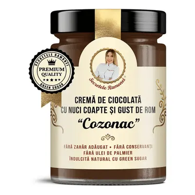 Crema al cioccolato con nocciole mature e gusto rum