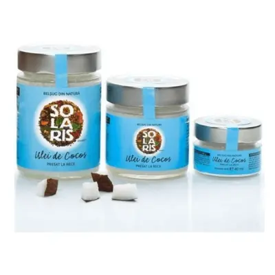 Confezione Olio di cocco, 300 ml + 200 ml + 40 ml, Solaris